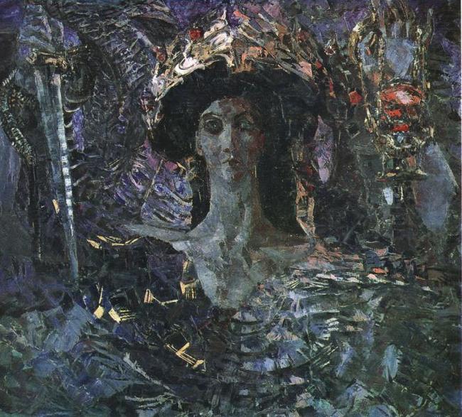 Mikhail Vrubel Six winged Seraph china oil painting image